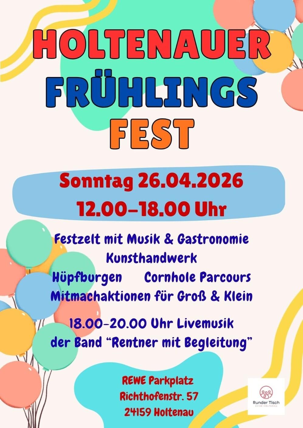 Plakat Frühlingsfest