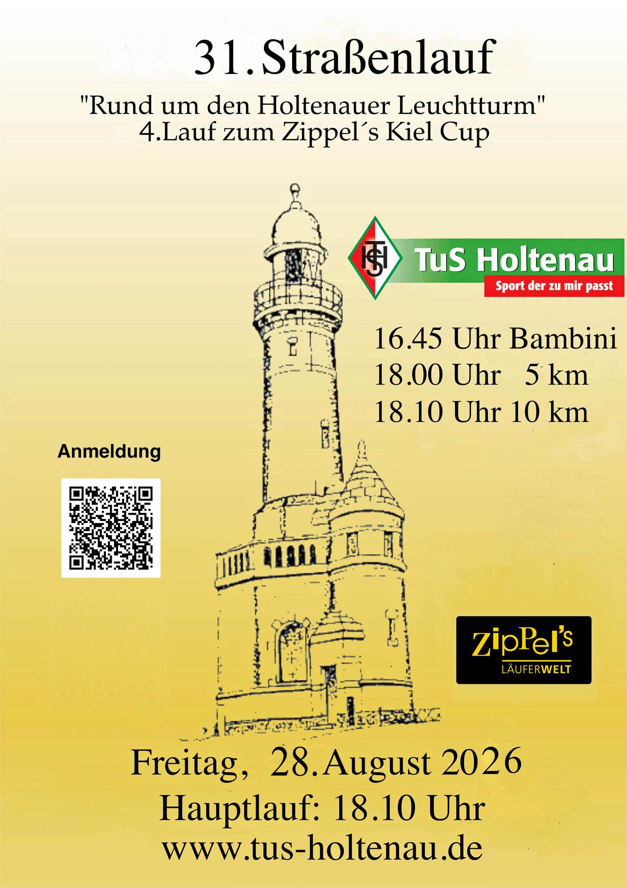 Straßenlauf "Rund um den Holtenauer Leuchtturm"