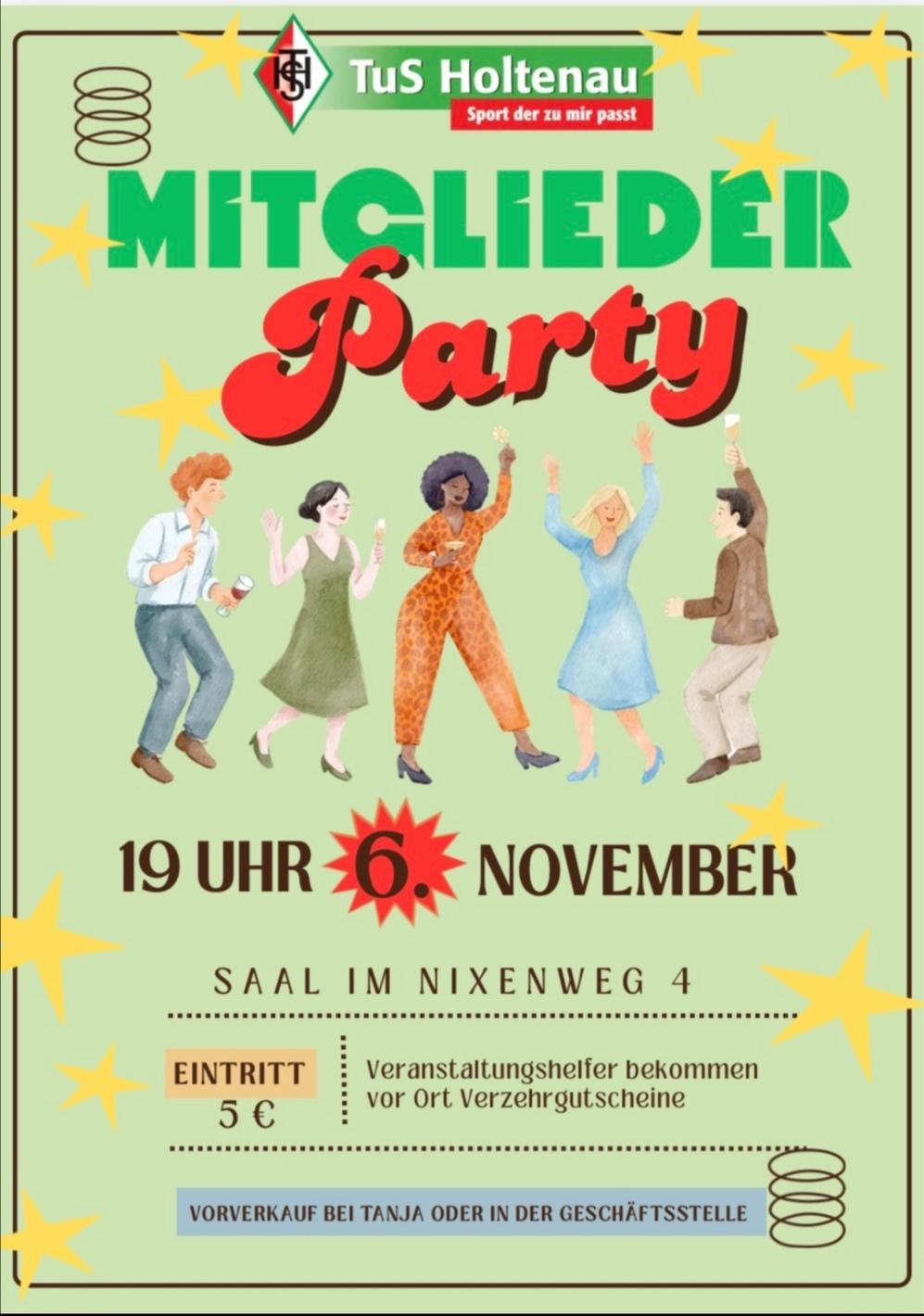 Mitglieder Party November 2026